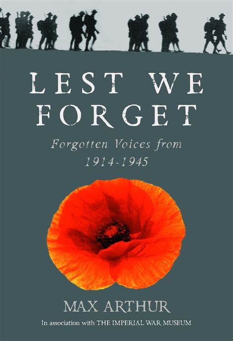 Lest We Forget by Max Arthur - Penguin Books Australia