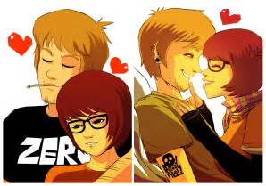 shaggy and velma by codexnoirmatic on DeviantArt