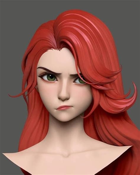 Female Character Concept, 3d Model Character, Character Modeling ...