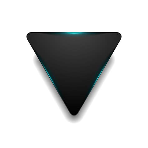 Black triangle with glowing blue light abstract background 35124486 PNG