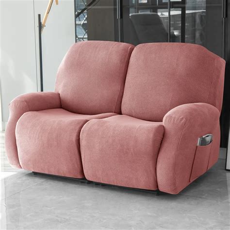 1 2 Seat Polar Fleece Recliner Sofa Couch Cover Lazy Boy Lounger ...