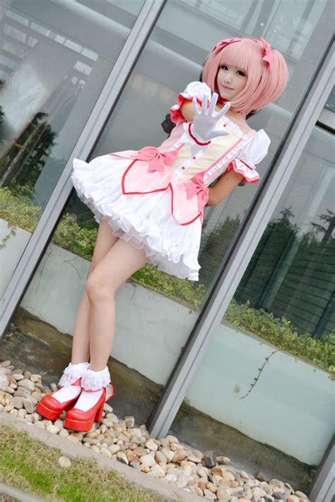 Lovely Puella Magi Madoka Magica Madoka Cosplay - Anime&Cosplay Sharing