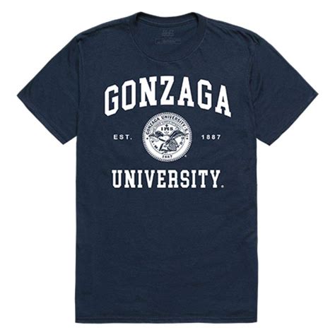 Gonzaga University Bulldogs Seal Tee T Shirt 9276 | Seknovelty