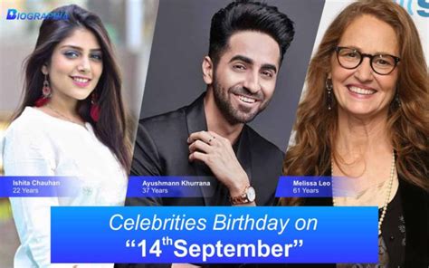 September 14 Famous Birthdays, Famous Celebrities Birthdays that fall on September 14