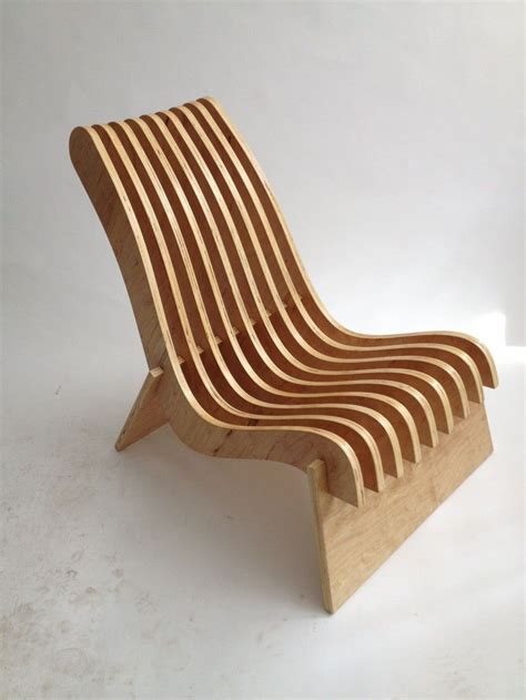 Plywood Chair, Plywood Furniture, Wooden Chair, Unique Furniture, Furniture Projects, Diy ...