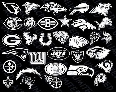 NFL Team Logo Iron On Decal / T-shirt Design/ Iron On Decal / | Etsy