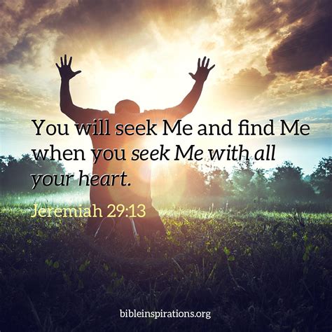 Seek me with all your heart | Scripture verses faith, Inspirational scripture, Seek the lord