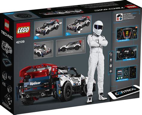 LEGO Technic App-Controlled Top Gear Rally Car (42109) Officially Announced - The Brick Fan