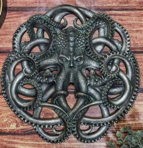 Buy Ebros Gift Norse Viking Scandinavian Colossal Sea Monster Kraken Octopus Decorative Wall ...