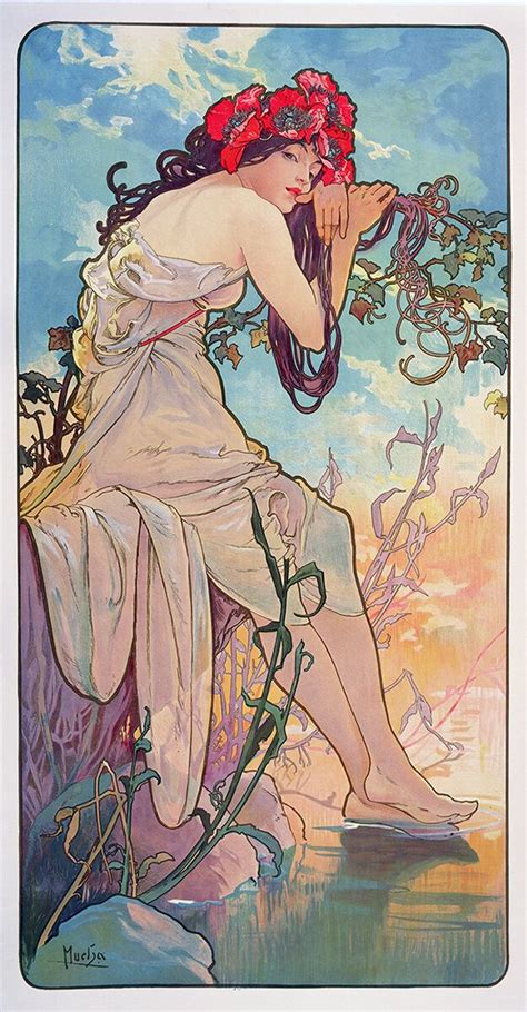 Alfons Mucha and the Art Nouveau. In quest of beauty | Alphonse mucha ...