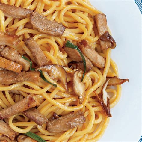 Roast Pork Lo Mein Recipe | Epicurious