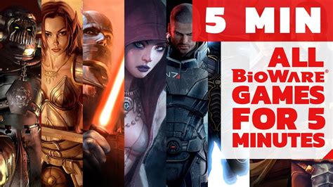 All BioWare Games For 5 Minutes - YouTube