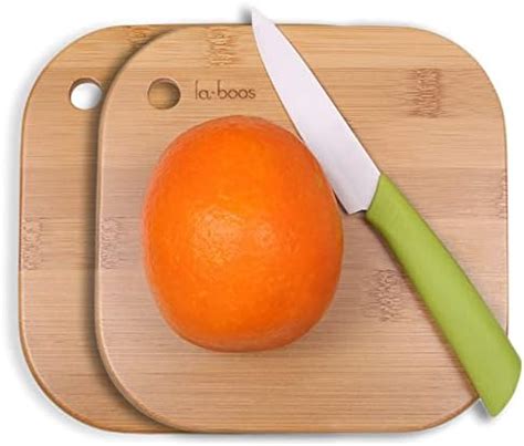 Amazon.com: Home Mini Cutting Board Small Fruit Cutting Board Solid Bamboo Wood Board for Baby ...