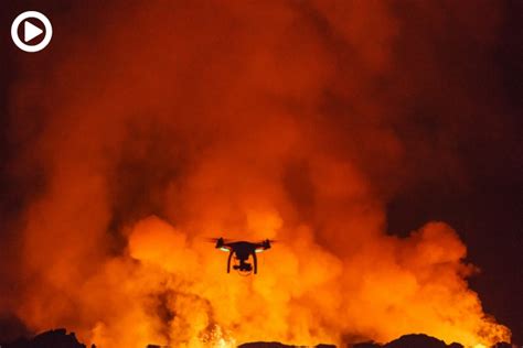 Incredible Drone Aerial Footage Of Iceland Volcano | Fstoppers