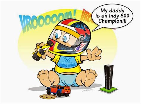 Continental Circus: IndyCar em Cartoons: a homenagem a Ryan Hunter-Reay (Bonecos do Bruno)
