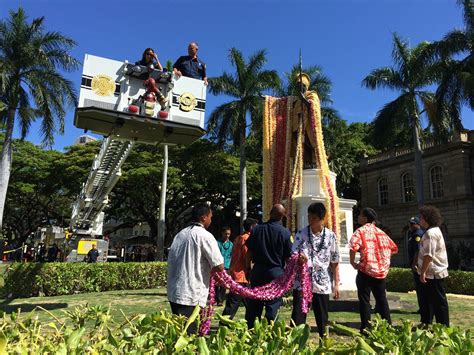 King Kamehameha Day | The annual lei draping ceremony at the… | Flickr