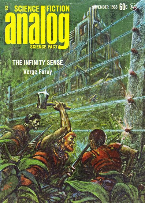 Analog November 1968 Cover Art By Kelly Freas Science Fiction Magazines, Science Fiction Fantasy ...