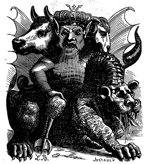 Illustrations from a book on demonology by Collin de Plancy dated to ...