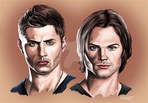 Sam and Dean from Supernatural by kpetchock on DeviantArt