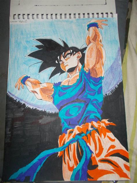 Goku Spirit Bomb by rohit23gaur on DeviantArt