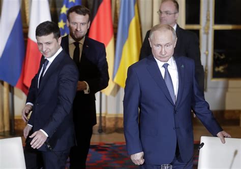 Politeness prevails as Putin and Zelensky hold inaugural meeting | The ...