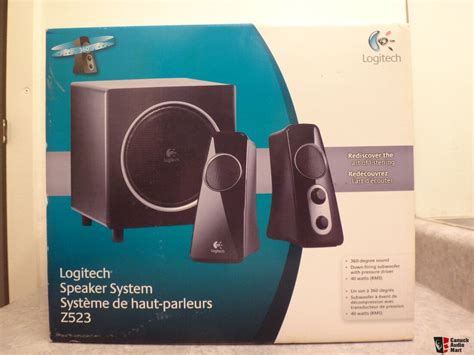 NEW Logitech Z523 40 Watts Powered Bipolar Speakers & Subwoofer For Sale - Canuck Audio Mart