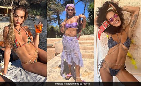 Rita Ora's Ibiza Vacation Is Serving Up One Phenomenal Swimsuit After ...