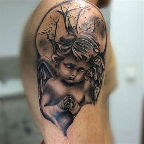 Share 73+ child angel tattoo designs - vova.edu.vn