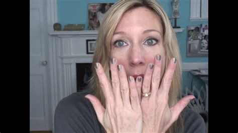 Gel Nail Polish Manicure Review ~ Salon - YouTube