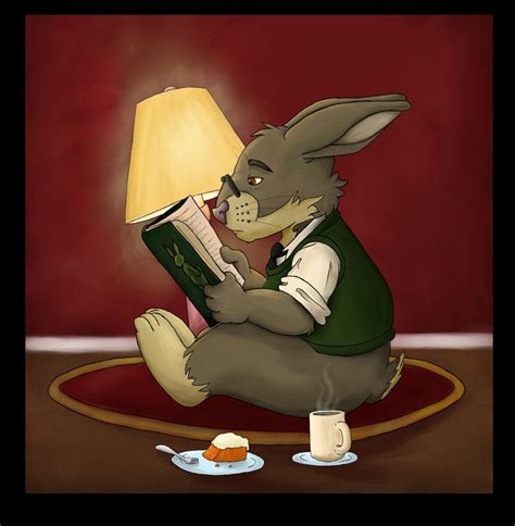 Reading Rabbit | Animal book, Reading art, Book art