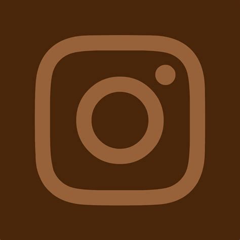 Brown Instagram | Iphone icon, Ios app icon design, Iphone photo app