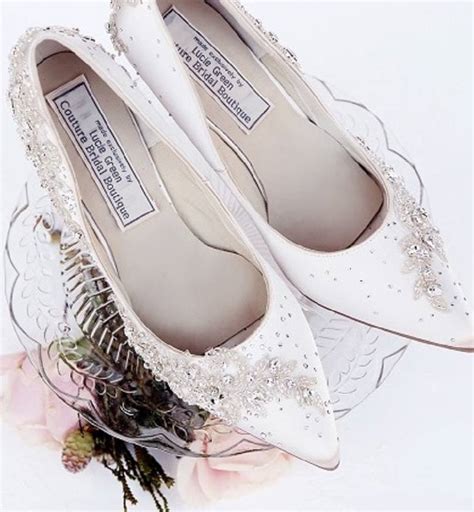 cinders crystal encrusted court shoes by lucie green couture ...