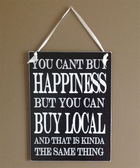 'You Can Buy Local' Wall Sign | Wall signs, Buy local, Canning