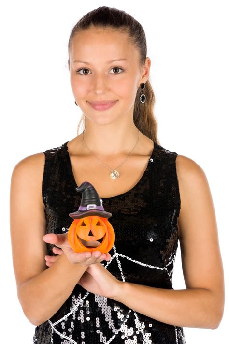 Halloween Party Girl Free Stock Photo - Public Domain Pictures