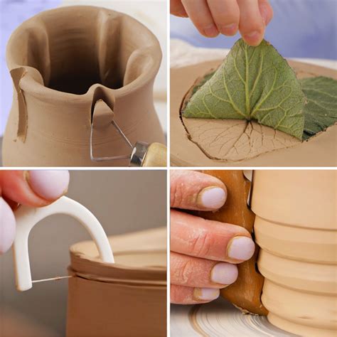Amazing clay pottery wheel ideas: carving, modelling, and glaze painting! | wheel, clay, glaze ...