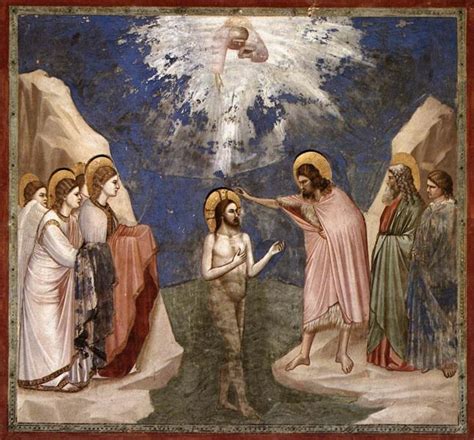 The Baptism of Christ, c.1305 - Giotto - WikiArt.org