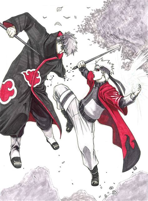 Pain (Nagato) vs Naruto by Keatopia on DeviantArt