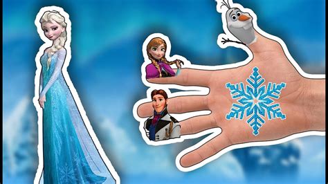 Frozen Finger Family | Nursery Rhymes for Babies and Kids - YouTube