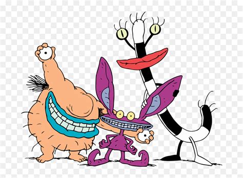 Aaahh Real Monsters Characters - Ahh Real Monsters Background, HD Png Download - vhv