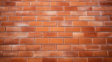 Background Texture Red Brick Wall With Ceramic Tiled Floor, Stone ...