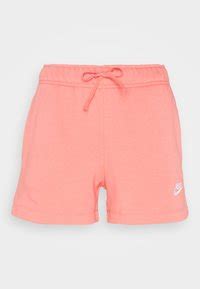 Nike Sportswear CLUB - Shorts - sea coral/white/rot - Zalando.at