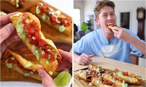 Chef reveals how to make homemade Mexican taquitos with avocado sauce | Daily Mail Online