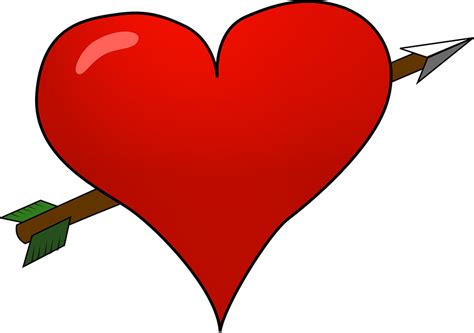 Heart Love Arrow · Free vector graphic on Pixabay