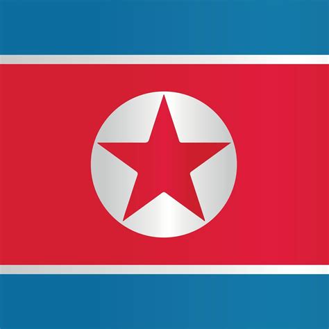 FLAG OF NORTH KOREA COUNTRY COMMUNIST RED STAR ARMY SOVIET UNION SYMBOL ICON LOGO 2735160 Vector ...