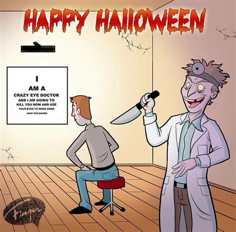 Found on Google from pinterest.com | Halloween jokes, Crazy eyes, Eye doctor