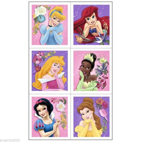 Disney Princess Stickers (4 sheets)