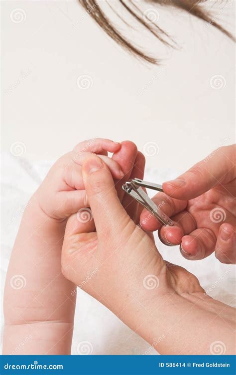 Baby nail care stock photo. Image of little, skin, life - 586414