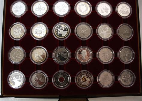 COMPLETE COLLECTIONS - 25-CENT COIN COMPLETE COLLECTION FROM 1999 TO ...