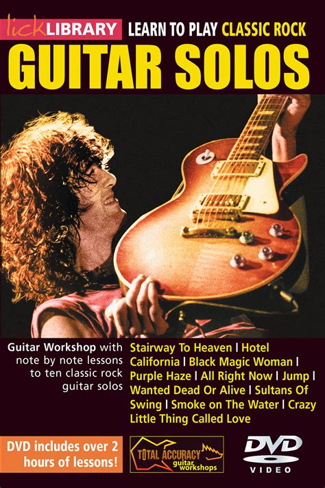 Learn To Play Classic Rock Guitar Solos | Store | LickLibrary