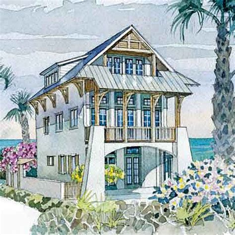 Our Top 25 House Plans | Coastal house plans, Beach cottage style ...